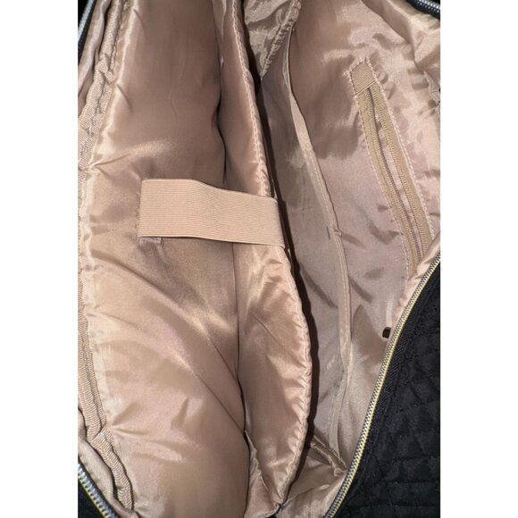 Bagsmart Quilted Laptop Bag 15" Black Nylon & Polyester Adjustable Strap - Picture 4 of 8